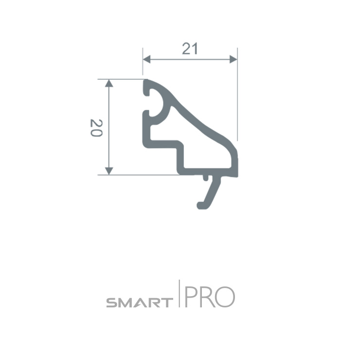 Штапик универсальный 20 мм в Уральске