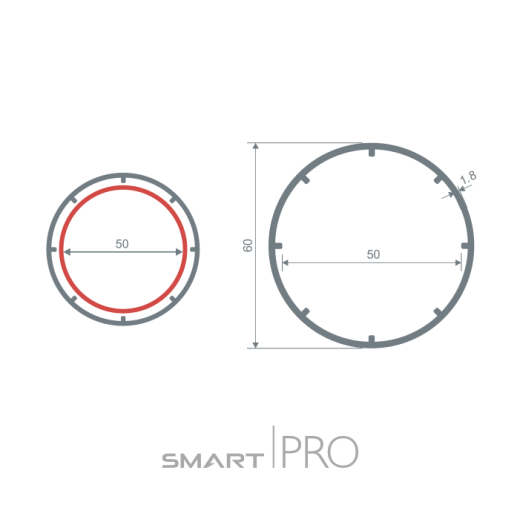 Труба круглая (60) в Уральске